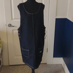 Bigstar blue jean dress large